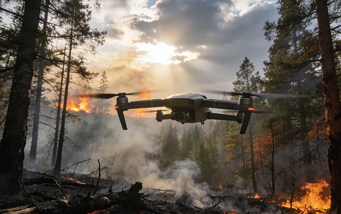 森林火险监测预警与巡检
